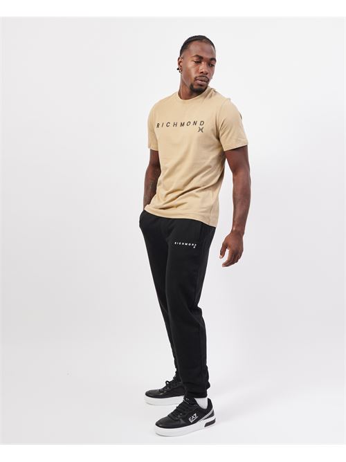 T-shirt col rond basique Richmond X pour homme RICHMOND X | UMA24143TSCHINCHILLA